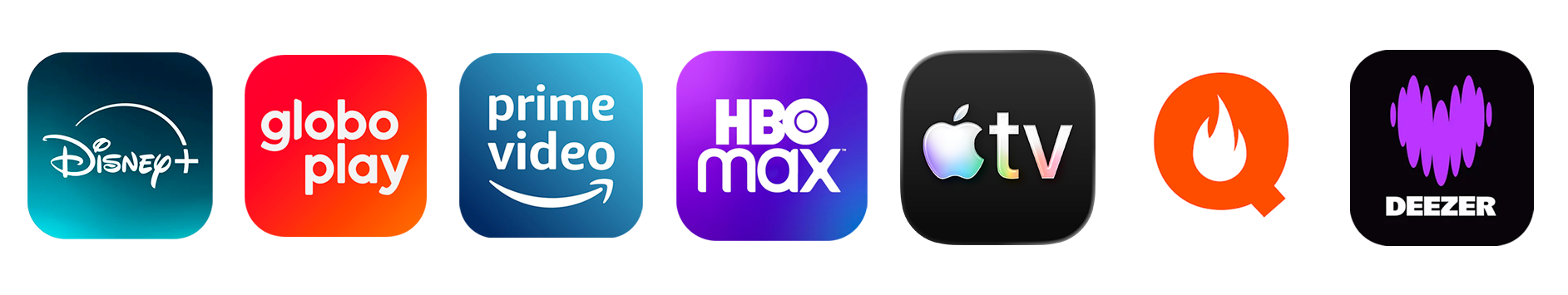 Streamings inclusos